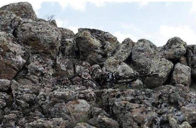 nannetteg_4_73c's tweet photo. The narrow path on the mountain makes the lone sniper pause, leaning on a rock to catch his breath.， https://t.co/yd2YMBwW1h