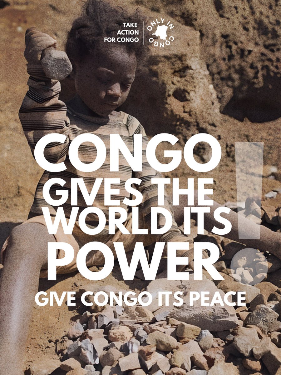 msNzuya's tweet photo. The Democratic Republic of Congo is unimaginably rich in gold, cobalt and coltan. Yet while these resources enter the global supply chain and the technology we use everyday, eastern Congo is being torn apart by war and displacement 💔🇨🇩.

#FreeCongo 🇨🇩 https://t.co/MWEhoY8vK0