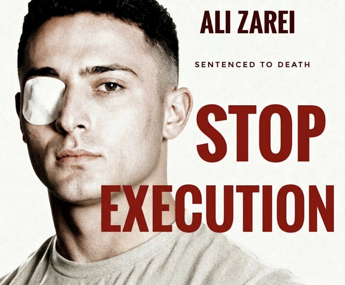 ADAMKHASTEojy2's tweet photo. #علی_زارعی را فراموش نکنیم!
REMEMBER #AliZarei
#Lastbreath https://t.co/fBTV8GS7V8