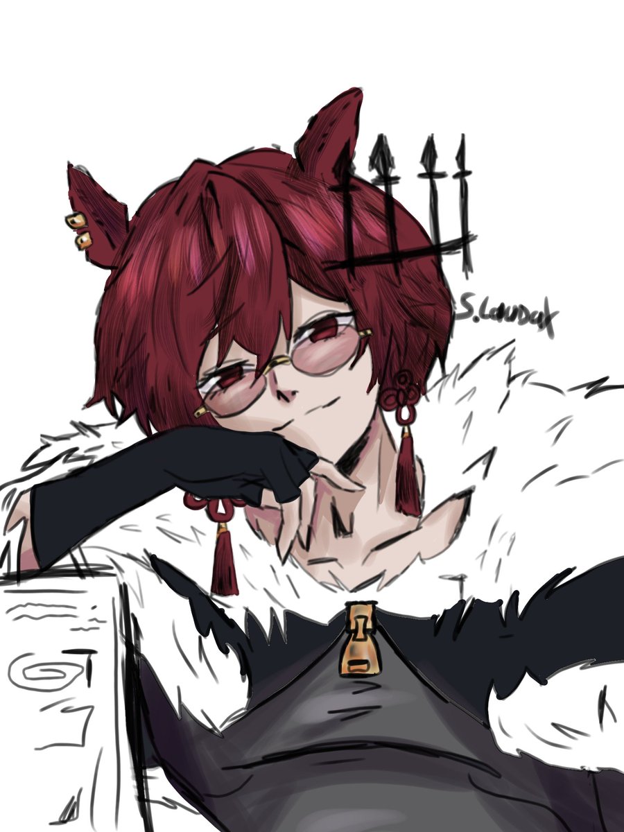 striplaudax's tweet photo. Conheça Strip Laudax 

› idade: 3 anos de cavalo 
› gênero: Masculino 
› sexualidade: 
› altura: 1,90
› comida favorita: Lasanha
› jogo favorito: umamusume 
› série favorita: Doctor Who
› anime favorito: JoJo
› artista favorito:  @anarmy103
› animal favorito: Cavalo https://t.co/We1s8EJ9pP