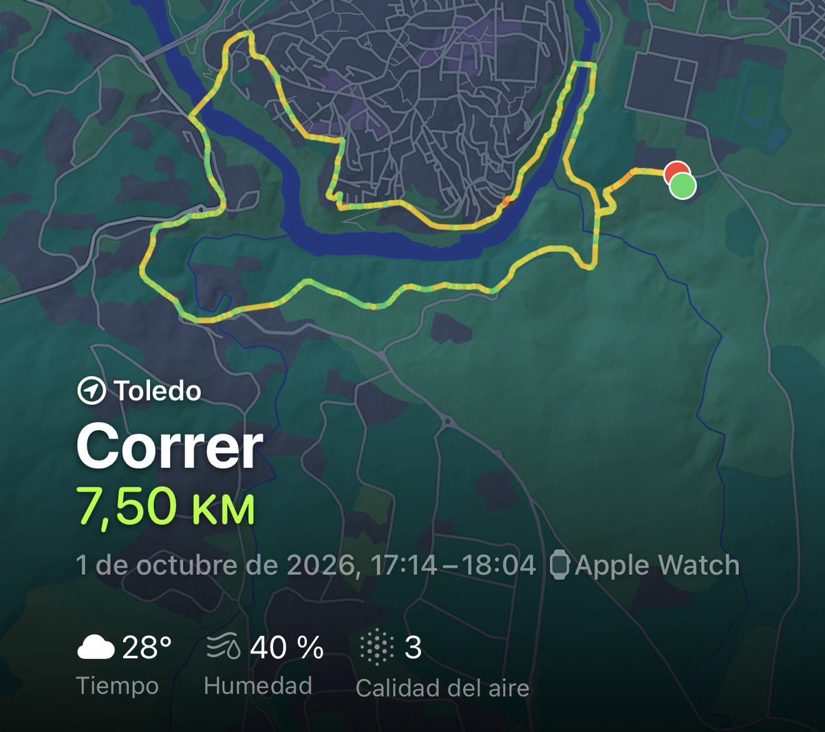 pparrafe's tweet photo. Hay días en los que corres con ganas de comerte el mundo… 🌍🏃‍♂️y otros en los que conseguir terminar el entrenamiento ya merece una rueda de prensa. 😂🎤 Ultima carrera en #Toledo
#Running #Constancia #MentalidadRunner #Superacion #Disciplina #RunnerLife https://t.co/WGAba5U1FA