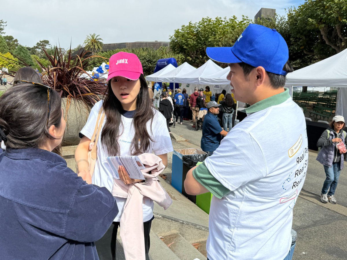 jinix_io's tweet photo. Thank you to @NAAF_org  for bringing patients and families together at Walk for Alopecia in San Francisco. 💙
At JinIX, we believe the future is Patient + AI + Doctor—helping patients understand their health and find answers.
#JinIX #AlopeciaAreata #AIhealth https://t.co/WOOyKdXmEs