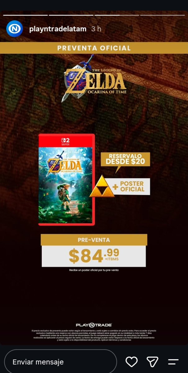 chaermcf's tweet photo. Que se fumo Play N trade con este precio? Y ponen lo del poster ahí como si le vamos a comprar que un poster te va salir en 15 palos 😭 https://t.co/kzwl7s8n28