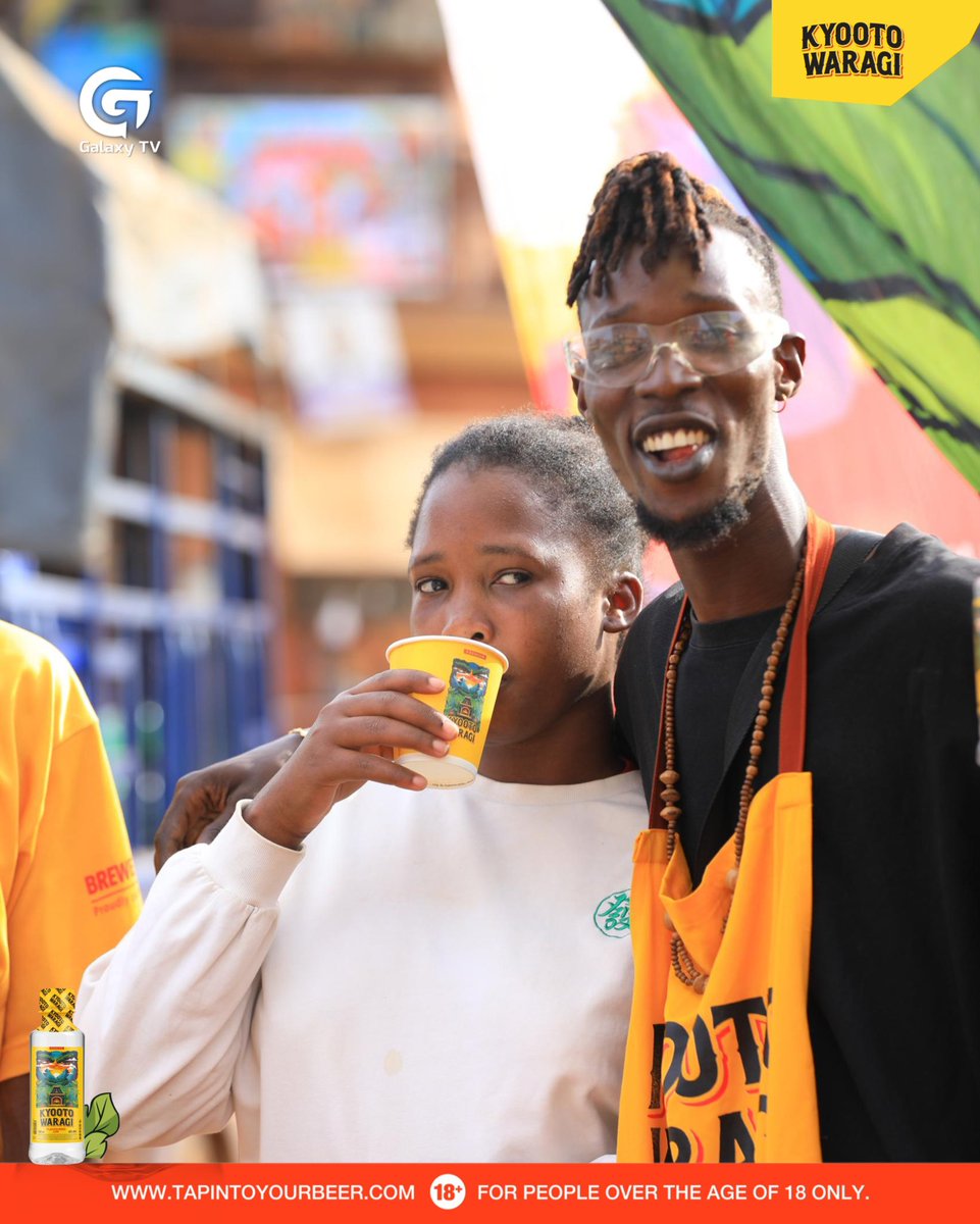 GalaxyTVUg's tweet photo. Great people, cold sips and smooth experiences were the order of the day as the turn-up went down.
#ZzinaLifeStyle | #KyootoGin | #StrongStartSmoothFinish https://t.co/eqtaiP7a0x