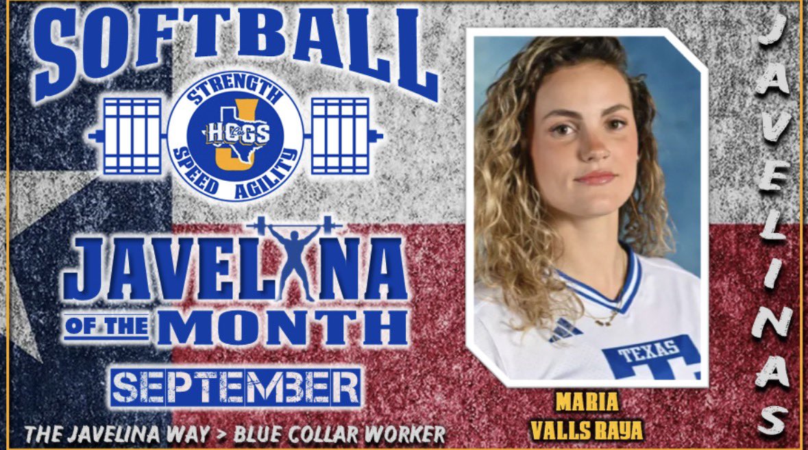 TAMUKSB's tweet photo. Javelina Softball 🥎 Let’s Go …
Congratulations Maria Valls Raya 🙌#Loshogs #Hogwild https://t.co/1UFYtGWSb7