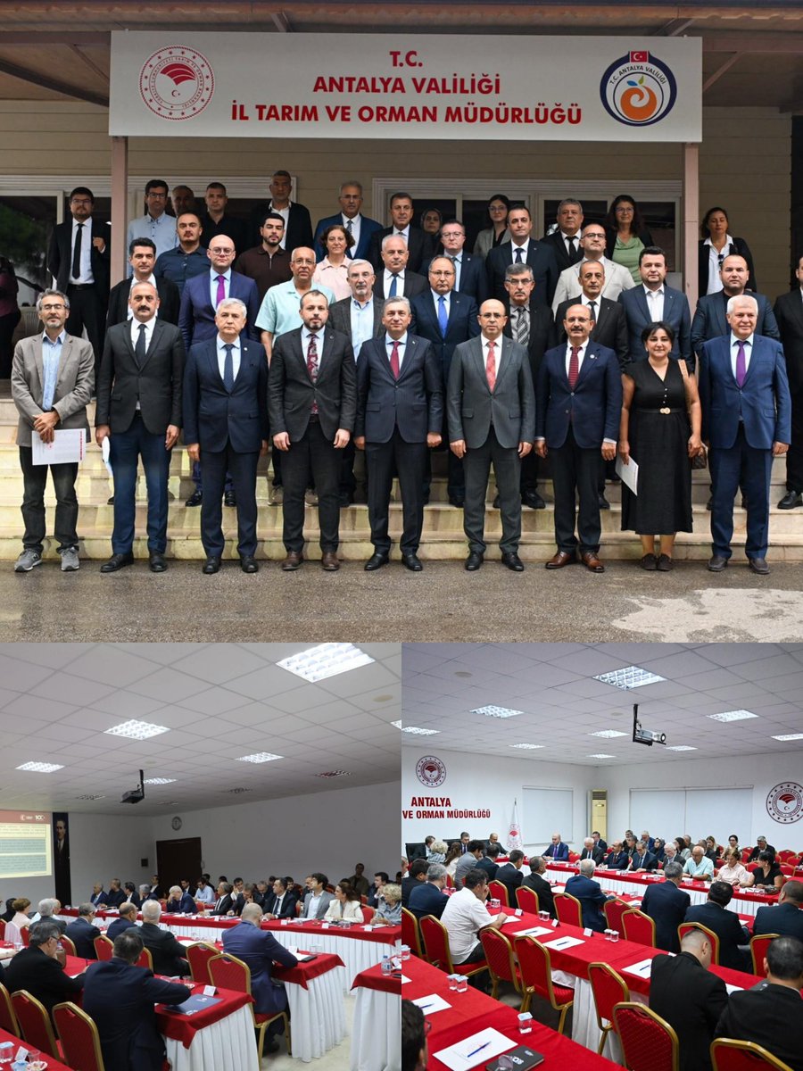 SuYonetimi's tweet photo. Antalya Valisi Sayın
@hulusisahin61 Başkanlığında gerçekleştirilen Antalya Havza Su Kurulunda; 
✅ Atıksu arıtma tesisleri,
✅ Arıtılmış suyun yeniden kullanımı,
✅ Su kaynaklarının korunması konularında istişarelerde bulunuldu.
@TCTarim @ibrahimyumakli https://t.co/EnVyuePiBa