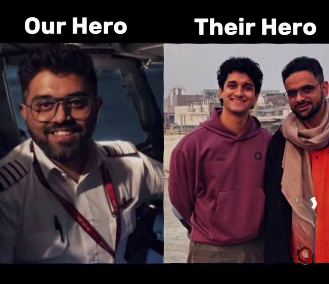 Remanchal17AM's tweet photo. Who you consider your ideal and whom you choose as your hero in life is very important. 

Therefore, such decisions should always be made wisely.

#FlyDubaiPilot #captainSmit #SmitMachchar #Indianpilot https://t.co/vxwmjX1rmE