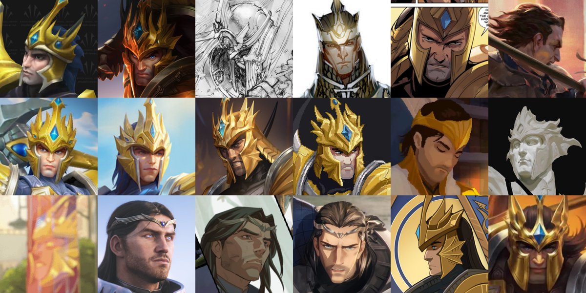ttwisted35's tweet photo. the many faces of Jarvan IV https://t.co/h7yPK3ivtt