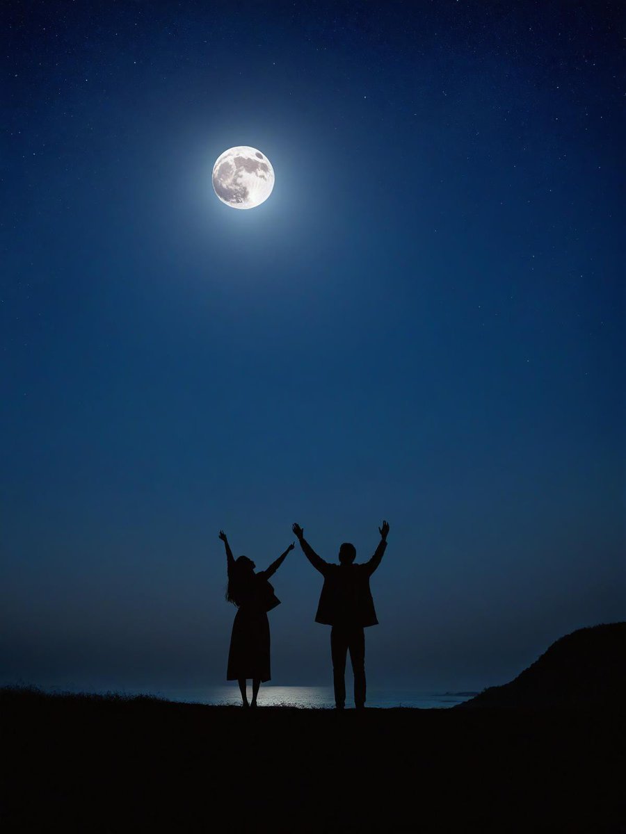 EllieSalescpfr's tweet photo. Cada noche, te comparto mi luna, aunque estemos a miles de kilómetros — la conexión no se mide en distancia, sino en el corazón. https://t.co/6sHBPRkf6m