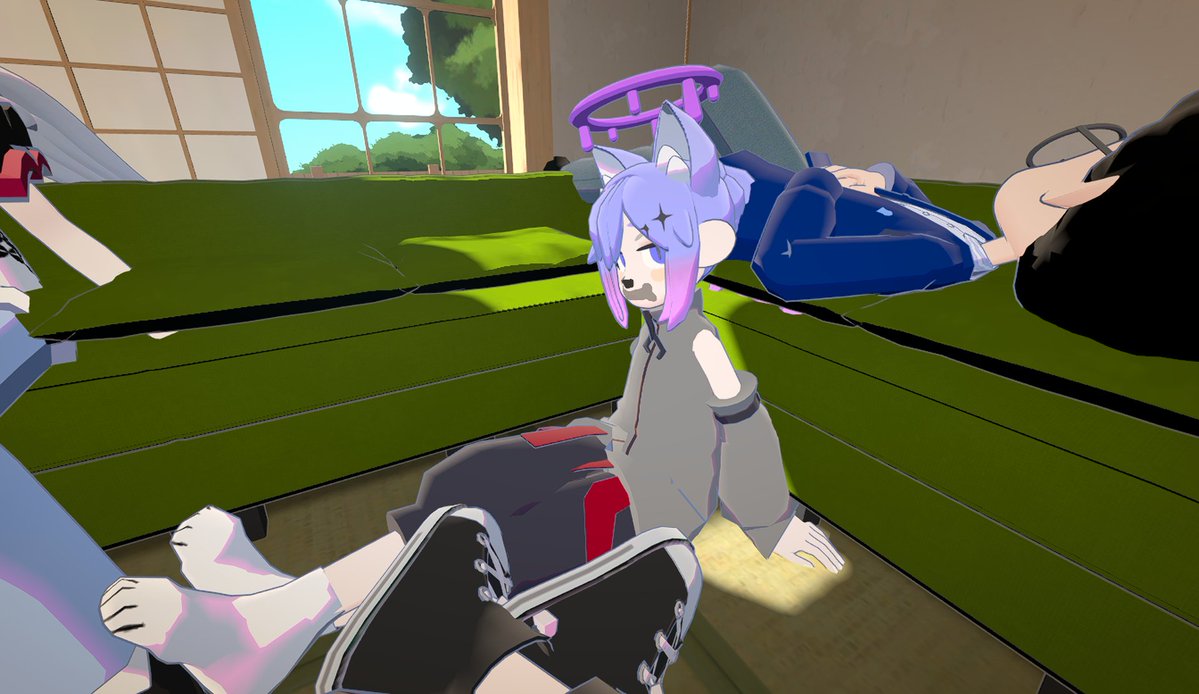 air_d_ff14's tweet photo. 「ケモ足ソックス」をワークショップに投稿しました！
https://t.co/exT3OOnNua

足裏肉球はないタイプです。

ワークショップID：3811413741
#goghOnSteam https://t.co/BcnUSPb7Aj