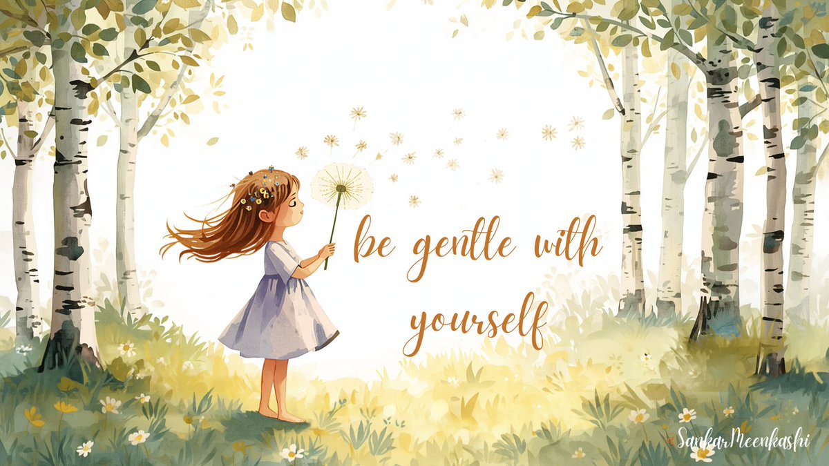 SankarMeenakshi's tweet photo. Hey Fam! Happy October!! A gentle reminder to be kind to yourself.
Day 1 of my #100daysofmeditation. Tough times don't last. I barely managed 5 minutes of meditation today. https://t.co/qAs8oizs92