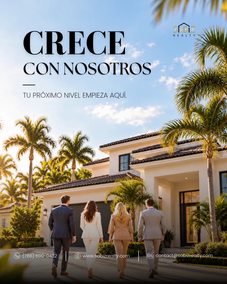 sabizrealty's tweet photo. ¡La familia de SABIZ Realty sigue creciendo! 🤍🏡

Le damos la SabizTeama a Jennifer Casares, Yusleidy Boza y Arisleidys Trujillo.
¡Bienvenidas al equipo SABIZ! 🥂

📲 Completa el formulario en el link de nuestra bio para unirte a SABIZ Realty.
📞 (786) 600-0432 https://t.co/IK6ODrooq1