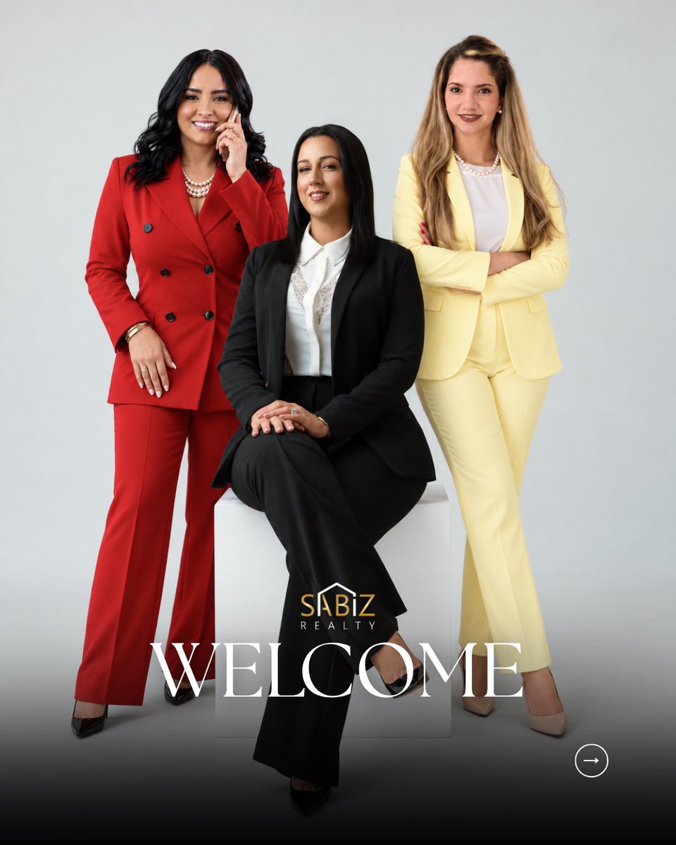 sabizrealty's tweet photo. ¡La familia de SABIZ Realty sigue creciendo! 🤍🏡

Le damos la SabizTeama a Jennifer Casares, Yusleidy Boza y Arisleidys Trujillo.
¡Bienvenidas al equipo SABIZ! 🥂

📲 Completa el formulario en el link de nuestra bio para unirte a SABIZ Realty.
📞 (786) 600-0432 https://t.co/IK6ODrooq1