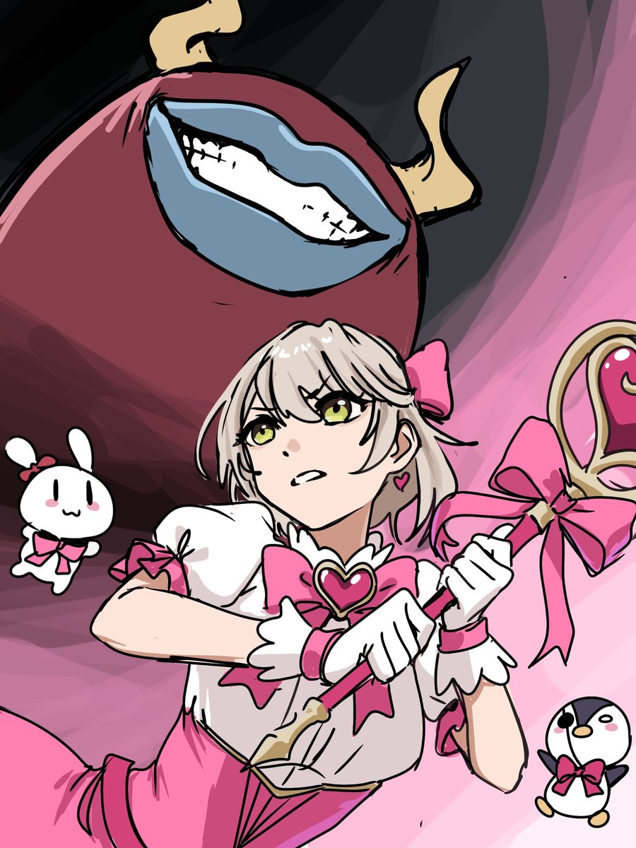 dewwantar's tweet photo. Day 1 Magical Girl Via vs Raja Iblis Jirbon

#ValleriaGallery
#Livinktober26 https://t.co/Lt5oue4NpA