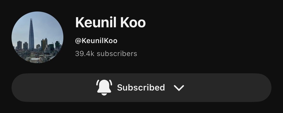 reingginang's tweet photo. KEUNIL KOO 39.4K SUBSCRIBERS 🎉🎉🎉 WE’RE GETTING CLOSER TO THAT SILVER BUTTON SPREAD THE NEWS AND DON’T FORGET #JUSTICEFORGUNIL https://t.co/FPhXvXecJI