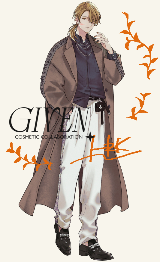 kizu_ntk's tweet photo. #ギヴン 💄コスメコラボ
毎日更新！全身イラスト公開✌
今日～～は～中山春樹！
 #ギヴンコスメ #ギヴン109 https://t.co/XhxWfJ2rVK