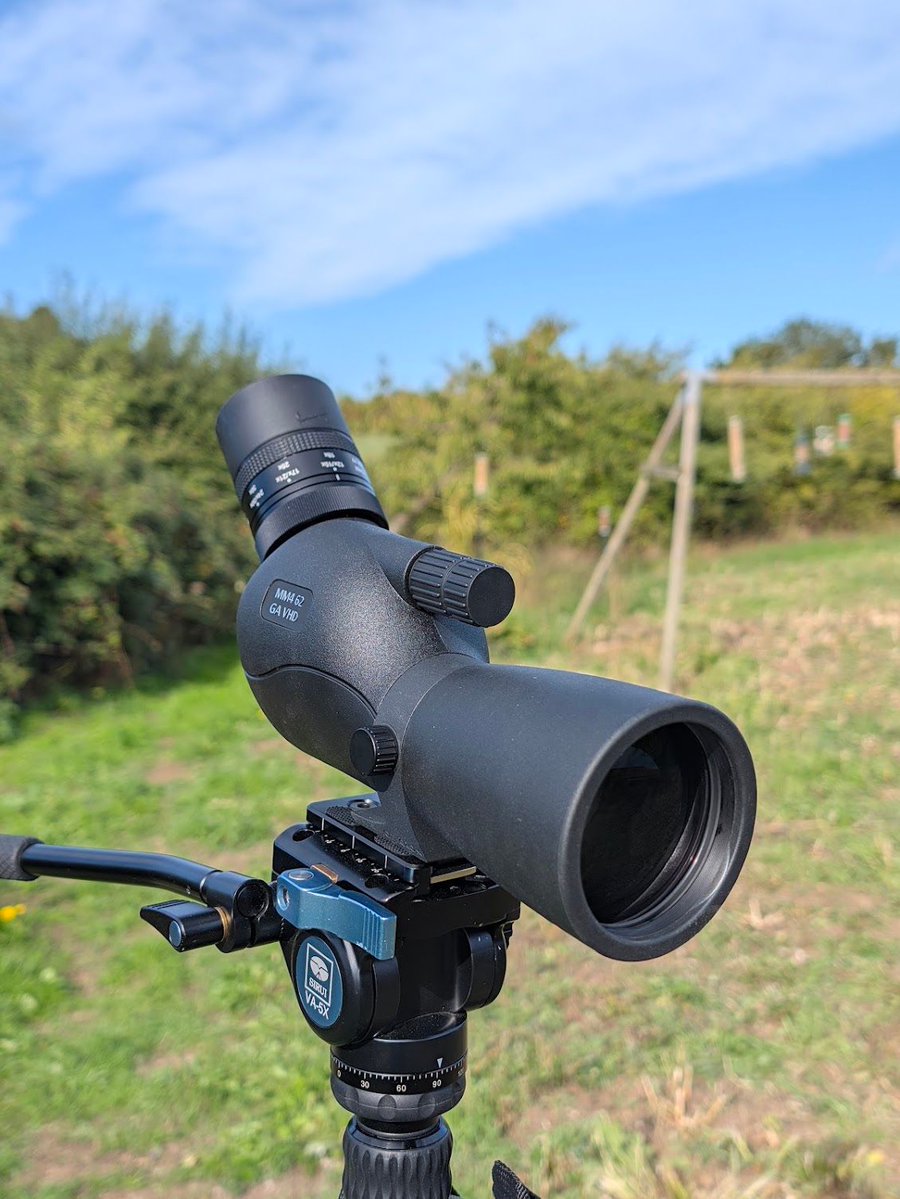 CleySpy's tweet photo. The newest travel scope from Opticron is now avalable in-store and online!
The MM4 62 is the successor to the incredibly popular MM4 60, offering a brighter, sharper image from a noticeably more compact scope.
Discover more here: https://t.co/23YmMtbcsO 
#UKBirding #BirdingGear https://t.co/BNft2NRh2R