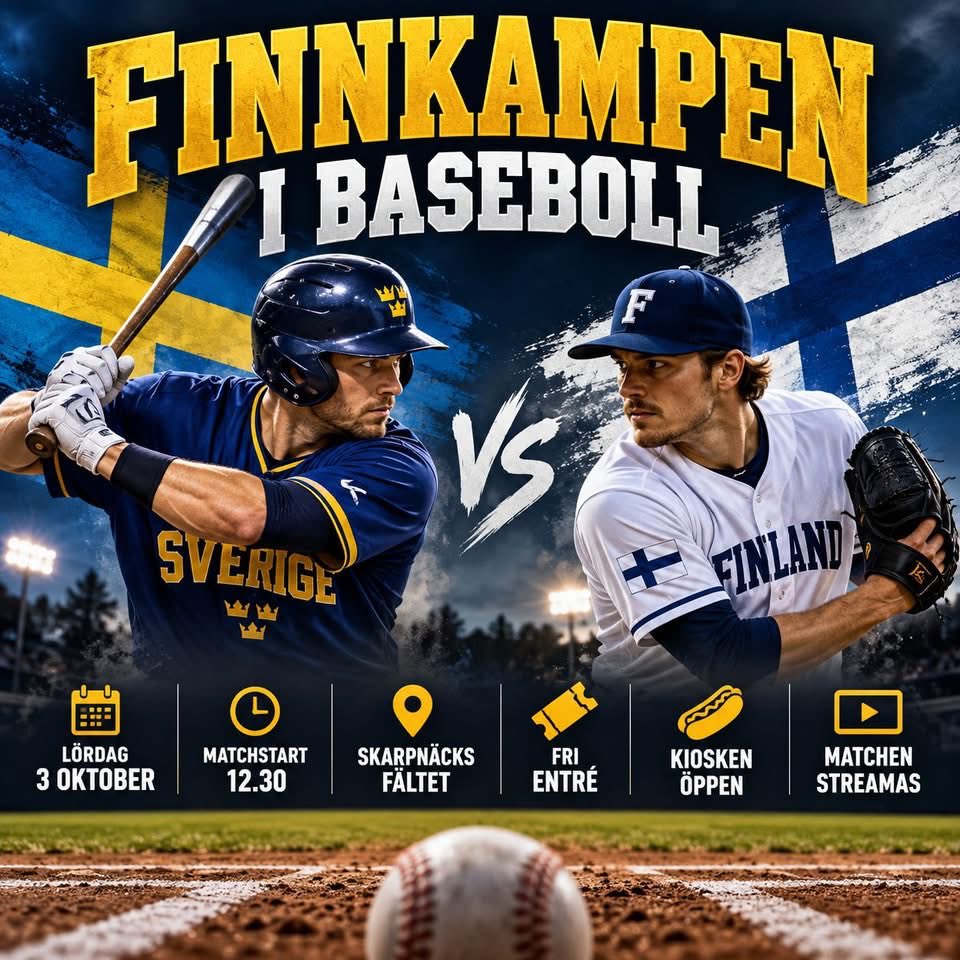 BaseballFinland's tweet photo. The men's national baseball team is going into the season finale against Sweden with a very young team to gain experience!

#sweden #finland #baseball #wbsc #wbsceurope https://t.co/0mUM9d11EW