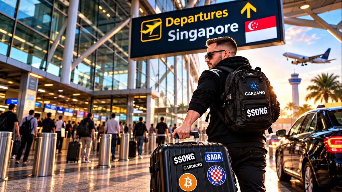 JureKaramarko's tweet photo. Dear #CardanoCommunity , $SONG is coming to Singapore! 🇸🇬❤️ See you at #TOKEN2049. If you spot us, come say hi! Let’s talk about collaborations, new projects, development, and taking things to the next level. Let’s build. Together. Everything on @Cardano 🔥