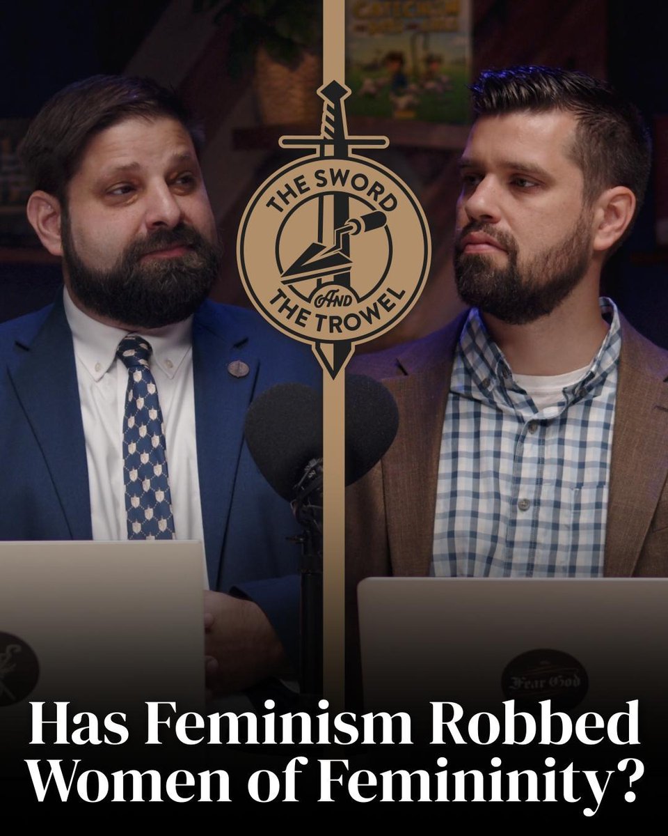 FoundersMin's tweet photo. NEW EPISODE: Today on the Sword & The Trowel, @GundenGraham welcomes Pastor @davemitz back to the show. They discuss the recent trial of Lindsay Clancy, the response of many women on social media, the plague of feminism, and how pastors and churches should deal with these issues in a Biblical manner.

Dropping today at 4:00pm ET on the Founders App and wherever you get your podcasts. 

https://t.co/Z5PAra7sXx