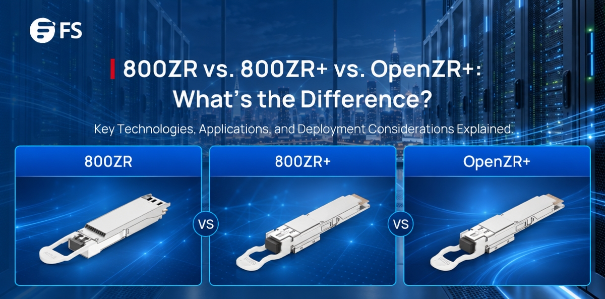 FScom_inc's tweet photo. 400G → 800G: coherent optics keep evolving.
800ZR vs 800ZR+ vs OpenZR+:
🔷 800ZR: standardized 800G
🔷 800ZR+: more reach &amp; flexibility
🔷 OpenZR+: open, interoperable ecosystem
🔗https://t.co/TEC6WXtn84
#800G #CoherentOptics #DataCenterInterconnect #OpenROADM https://t.co/dywKrSrkg1