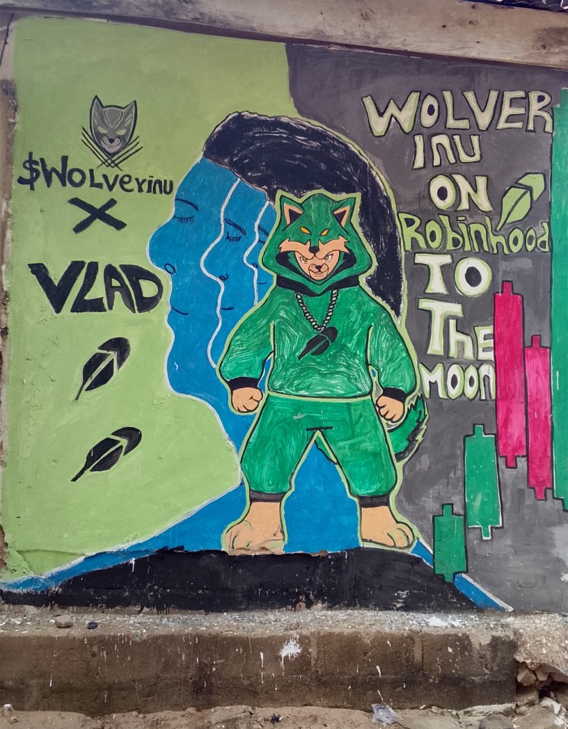 EmergencyArt0's tweet photo. City got painted by the Wolve 🐺🎨

Made this street artwork for Wolverinu & @vladtenev profile 👀🔥
Bullish on Art & $wolverinu

We keep the memory in the streets for the community @WolverinuRH - hope you like my entry!

Keep tagging @vladtenev until he sees this 👇

@patbeatx @TernaMateverse @AdamEShelton
 @WolverinuRH

Tag @vladtenev till he sees it!

@patbeatx @TernaMateverse @AdamEShelton