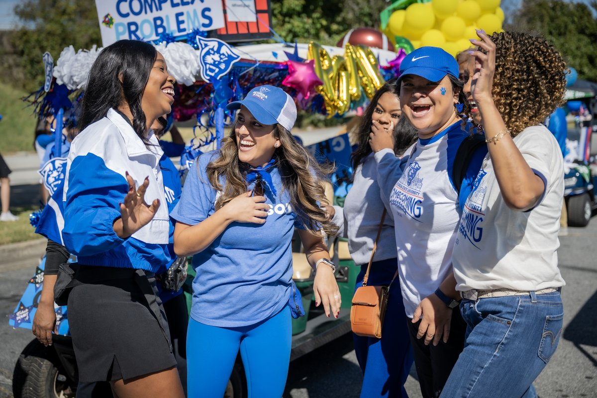 GSU_Perimeter's tweet photo. The Homecoming fun continues downtown!๐พ Catch the annual Homecoming Parade this Friday, Oct. 2, before the Block Party! Come cheer on your fellow Panthers and soak up all the Homecoming spirit. ๐๐ Visit https://t.co/DGz543p0sH for more details. #ONEGeorgiaState #PantherProud https://t.co/x62jakgYG8