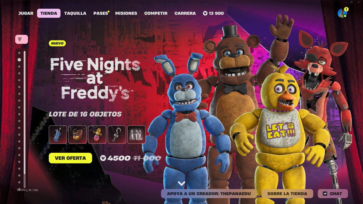 thepanaedu's tweet photo. 🎁SORTEO FORTNITEMARES x5 LOTES🐻
🚨Seguir a @thepanaedu 
✅Seguirme en Twitch ThePanaEdu
📷Dale Me Gusta y Retuitea esta publicación  
🏆Los ganadores se anunciaran el 03/11 por Twitch ThePanaEdu
🍀Suerte a todos! https://t.co/Vi7yoPk9Wj