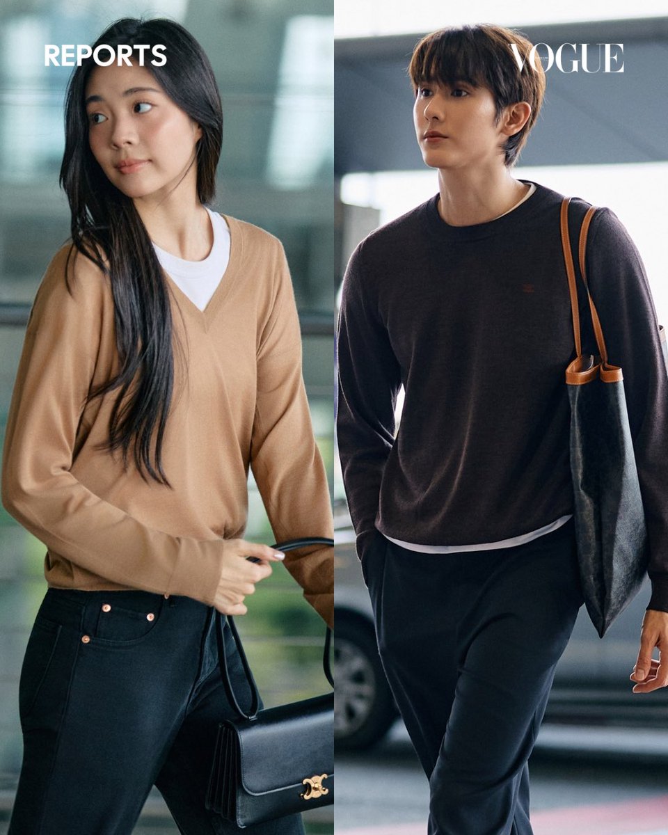 VogueThailand's tweet photo. #VogueReports ‘เอินเอิน-ฟาติมา’ @earnearnfatima และ ‘บุ๊ค-กษิดิ์เดช’ @kasibook ออกเดินทางสู่กรุงปารีส ประเทศฝรั่งเศส เพื่อรับชมโชว์ Celine คอลเล็กชั่นฤดูร้อน ปี 2027 ในฐานะแขกคนสำคัญ ซึ่งจะจัดขึ้นในวันที่ 3 ตุลาคม 2569 เวลา 18:00 น. ตามเวลาประเทศไทย รอติดตามชมโมเมนต์ของทั้งคู่ และการรายงานโชว์แบบสดๆ ได้ที่โว้กทุกช่องทาง #Celine #CelineEte2027 #EarnearnFatima #BookKasidet

Photo: Courtesy of Celine