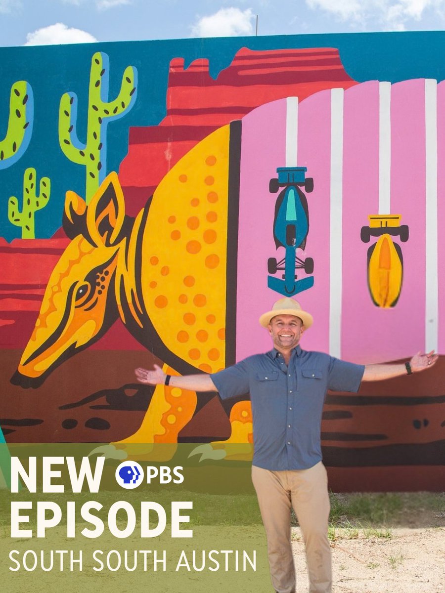 ChetTripper's tweet photo. Season 17 Kicks off with our South South Austin episode tonight on PBS Austin and everywhere else this weekend. Check your local listings or catch it on YouTube Monday night at 7pm. https://t.co/2S8YfraXKi