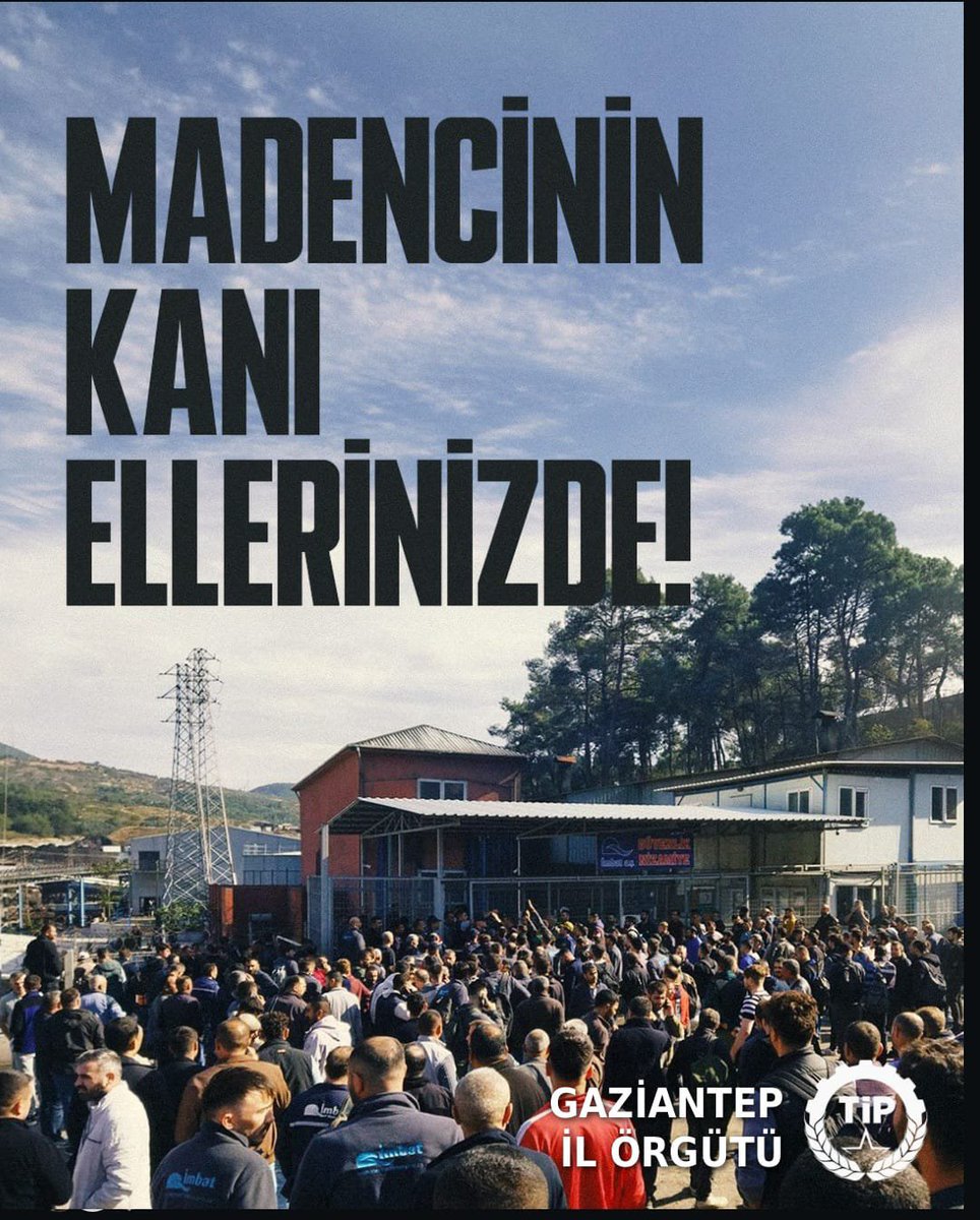 TipGaziantep's tweet photo. Patronların ve iktidarın ihmalkarlığı bir kez daha işçilerin canına kastetti! 

Manisa Soma'da bir maden ocağında meydana gelen göçükte malesef hayatını kaybeden ve mahsur kalan
işçilerimiz var. https://t.co/lKwm9XqHgI