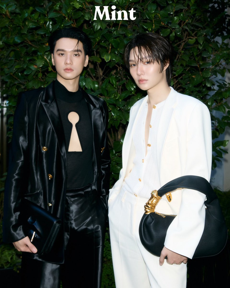mintmag_th's tweet photo. แมตช์กันขนาดนี้ มันเกินไปมาก! #MintReports เสิร์ฟภาพหล่อชัดๆ ของ #เก่งน้ำปิง พร้อมไปชมแฟชั่นโชว์ Schiaparelli คอลเล็กชั่นใหม่ Spring Summer 2027 ที่จะจัดขึ้นในคืนนี้ ณ กรุงปารีส ฝรั่งเศส  เจอลุคนี้ไป เป็นไงกันบ้างจ๊ะ💚

#SchiaparellixKENGNAMPING
#Schiaparelli
#KengNamping 
#KengHarit #nampingster
#MintMagTH