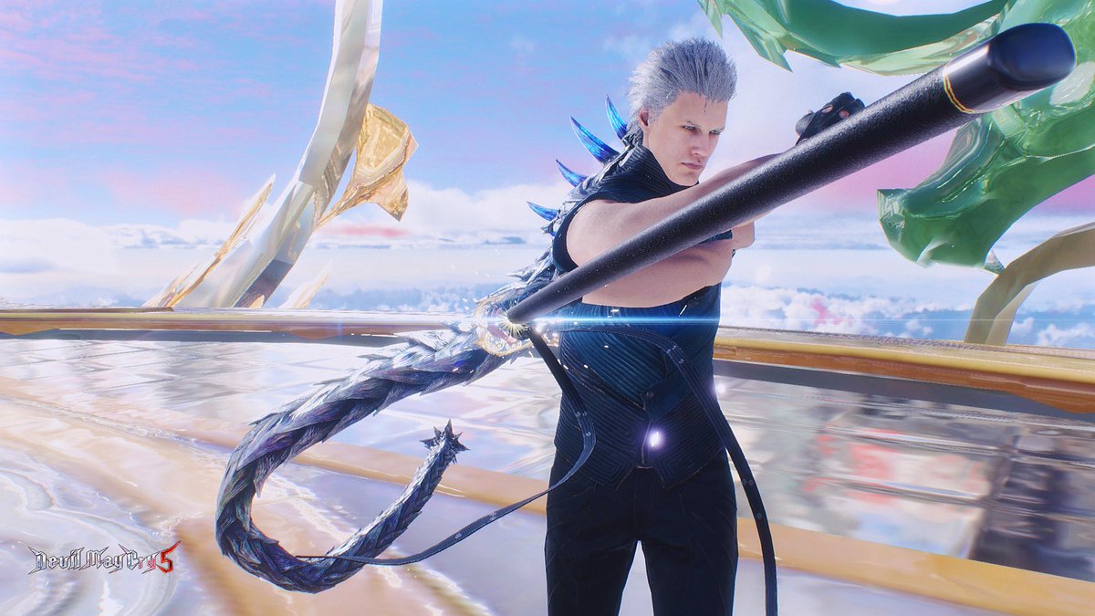 DMC_156's tweet photo. #Screenshot  #Vergil 💙 https://t.co/AMTeZPIsPB