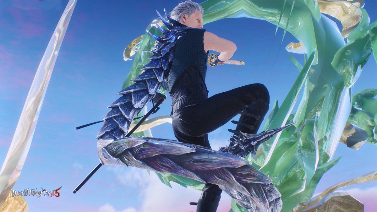 DMC_156's tweet photo. #Screenshot  #Vergil 💙 https://t.co/AMTeZPIsPB