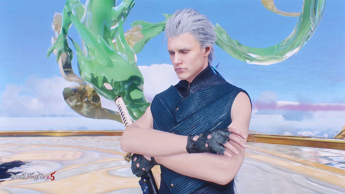 DMC_156's tweet photo. #Screenshot  #Vergil 💙 https://t.co/AMTeZPIsPB