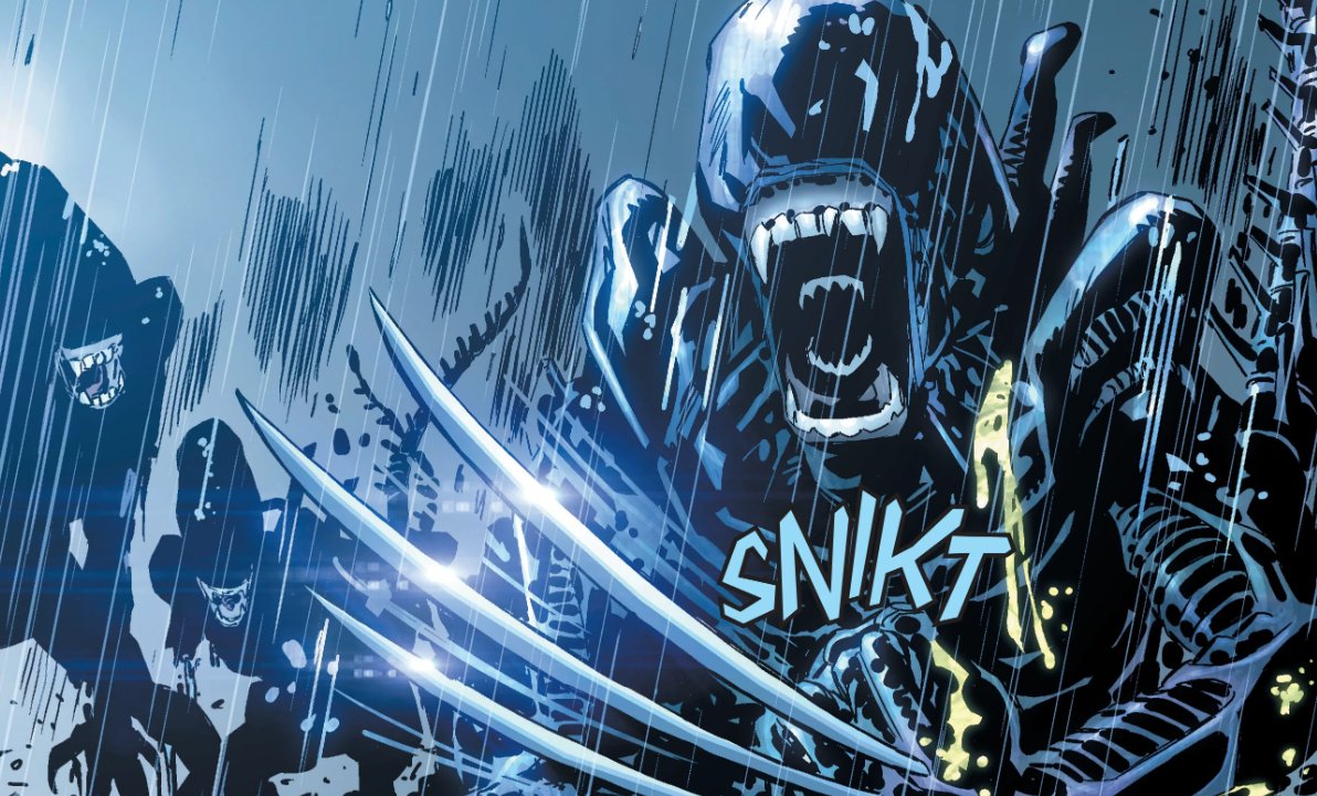 HowMcu's tweet photo. Alien vs X-men https://t.co/RcWOr95MDQ