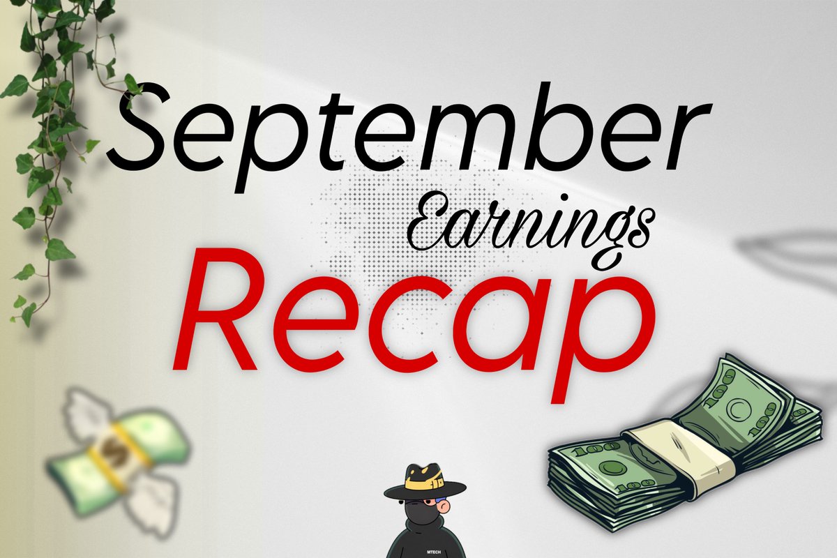 0xmtech's tweet photo. september 2026 earnings recap 📕

the following airdrops & opportunities paid the mtech community in the month of august

- minipay (september 1–30): ~$90 on $1k capital.

- sept 1: telegram wallet $3 sign up bonus:

- sept 8: $10-$50 on pons launchpad. 

- sept 9: sendwave $3 reg bonus + $15 ref bonus

- sept 10: free $5 from binance colosseum + up to $50 if you referred. (some made over $150).

- sept 11: free $1 from zar app

- sept 15: okx x cp reward distribution worth $2

- sept 17: mtn trivia n20k voucher

- sept 22: free $5.3 cumulative reward from lbank exchange

- sept 29: sendwave $5 bonus distribution

▫️average earnings: $221 usd (~₦299,500)

welcome to q4 & happy new month fam. 

may Allah provide profitable opportunities in this q4. ameen.