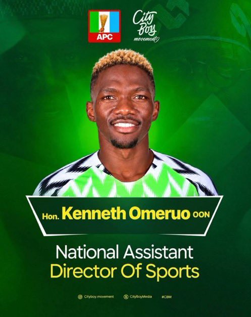 instablog9ja's tweet photo. City Boy Movement appoints Super Eagles stars Shehu Abdullahi, Kenneth Omeruo to key national leadership roles https://t.co/TihYdzA3C9