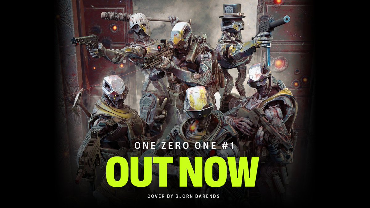 StoneKiteStudio's tweet photo. Artificial intelligence meets the human drive to survive. Welcome to 𝘖𝘯𝘦 𝘡𝘦𝘳𝘰 𝘖𝘯𝘦, the beginning of a new universe from Jason Jones.

Unlock the first issue today at https://t.co/235x7xBmJe https://t.co/9KAptEokXg