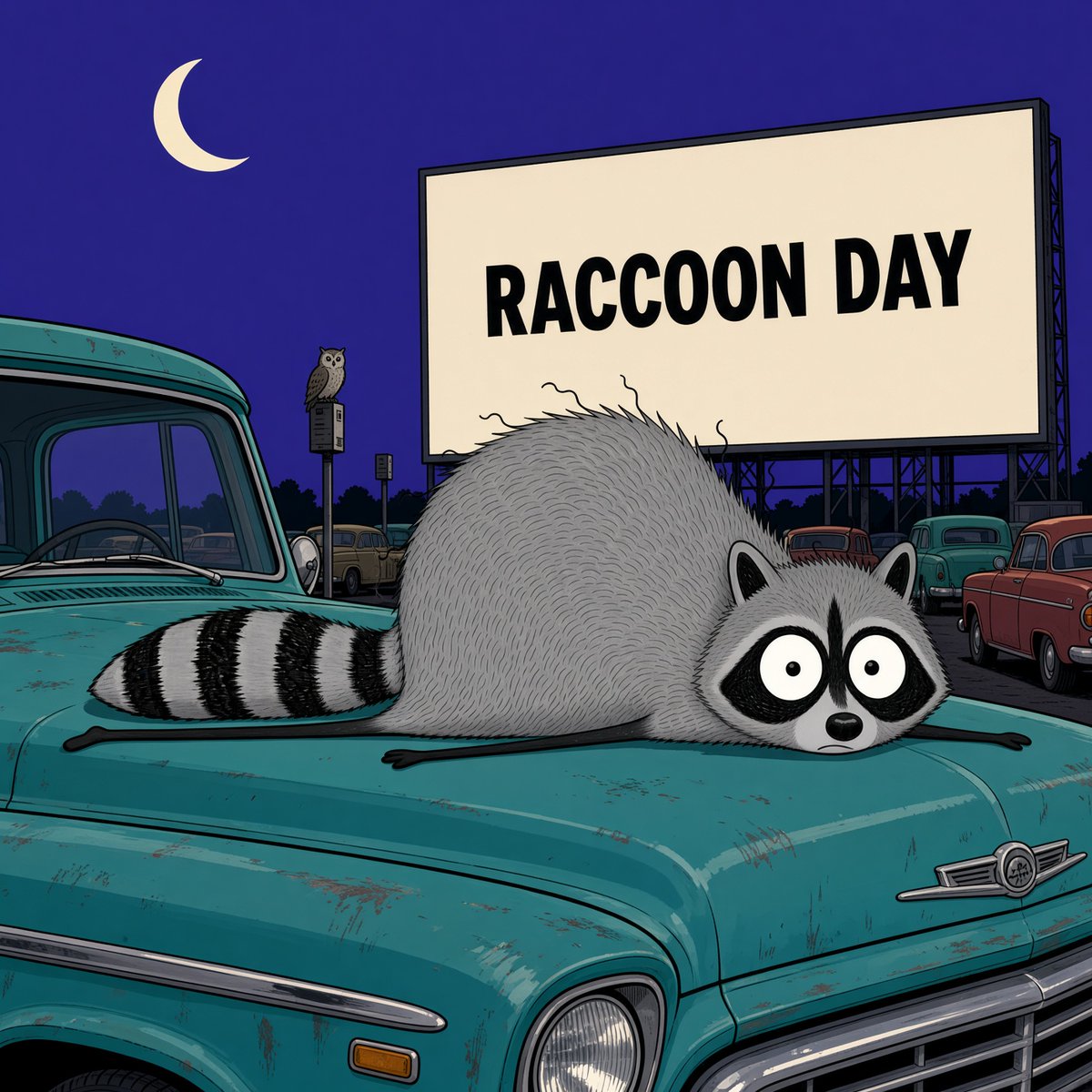 oposdegen's tweet photo. let them think 😎

a whole gaming world just met the masked one on International Raccoon Day. memes fade, icons get sidekicks. $JIMOTHY is playing a different game 🎮🔥

@Jimothyworld

#EmeraldCity #SolanaEcosystem https://t.co/NeYkZnv3mr