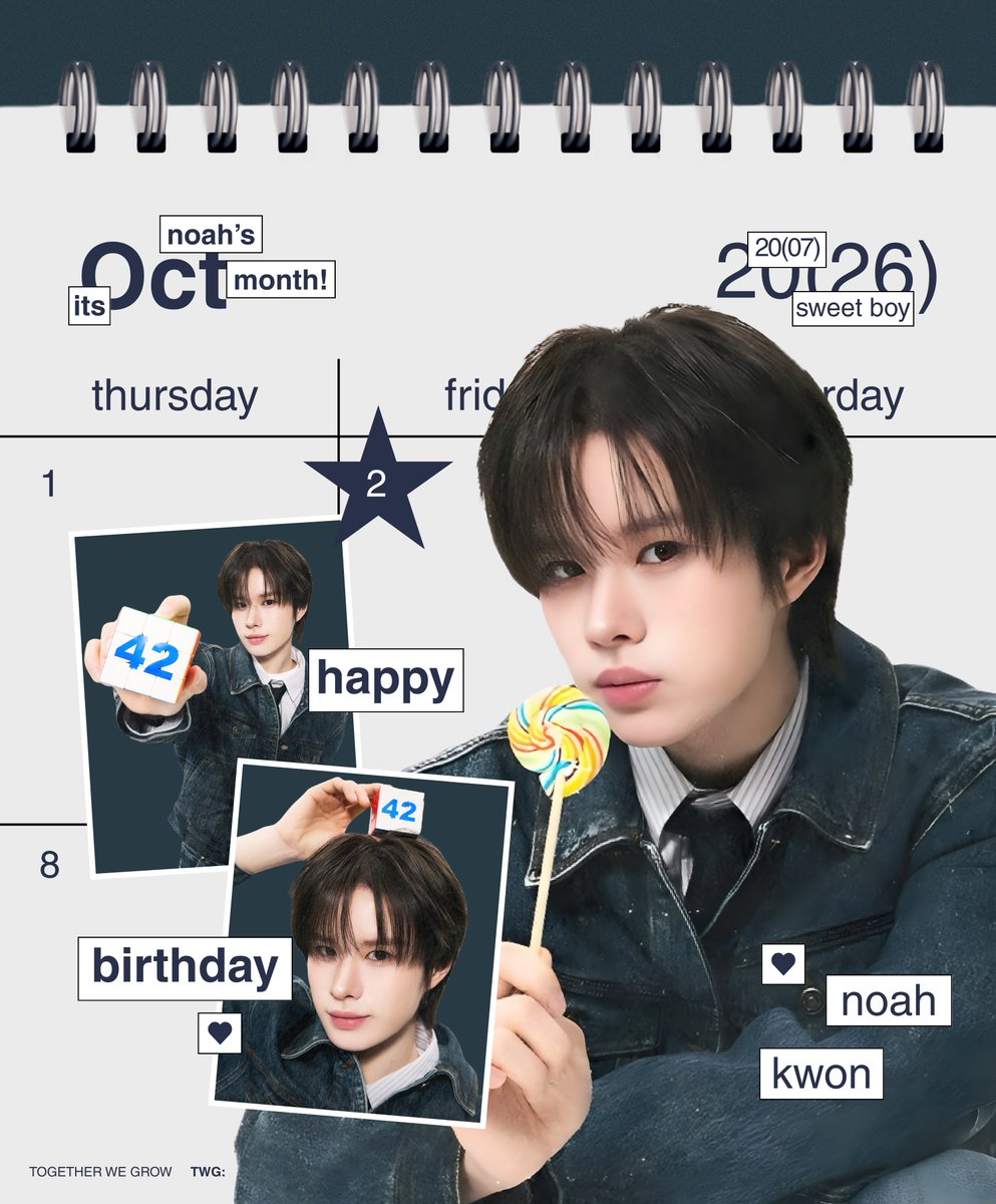 OFCTWG's tweet photo. ⠀ 
2026.10.02 💙
Happy birthday, Noah! #HAPPY_NOAH_DAY
May your days be filled with endless joy, love, and success as you continue to shine brightly. 

Let's wish him bunch of happiness! 

🐤 : @notyournoahs 
⠀ https://t.co/1PPk06QiWm