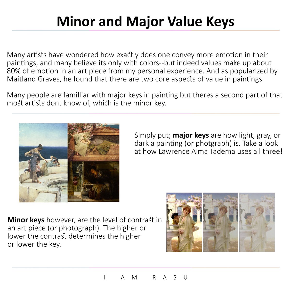 KajuRasu's tweet photo. Today I explained Understanding value keys, and emotion with color! 

If you have any questions or recommendations, please drop them in the comments! 🖊️

#digitalart #DigitalPainting #Painting #paintingtutorial https://t.co/6UJMtMUjzw