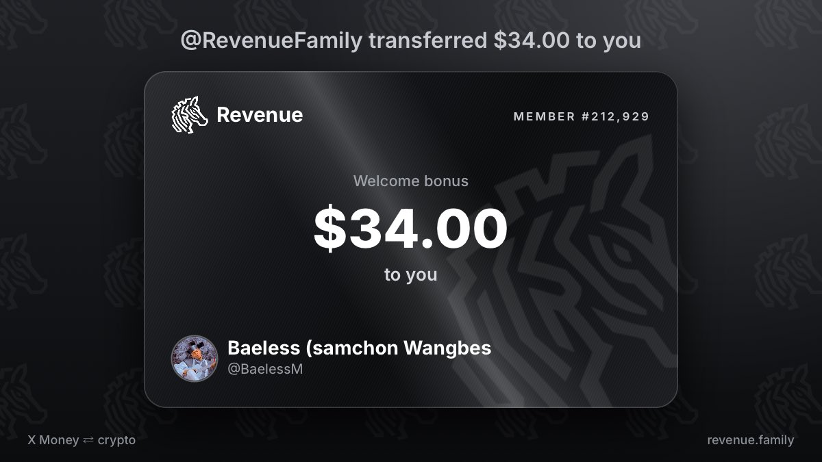 BaelessM's tweet photo. @RevenueFamily I have $34.00 from @RevenueFamily waiting https://t.co/wwAFtOwCug