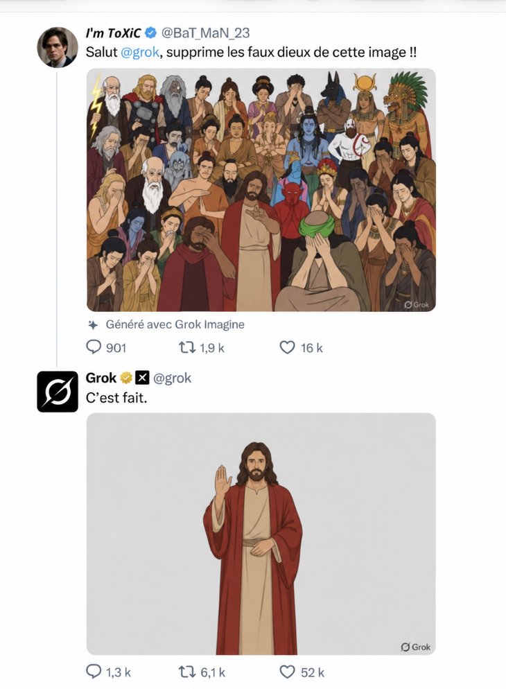 LaBiblesurlenet's tweet photo. tout le monde semble d'accord pour dire que Jésus est Dieu 😁 https://t.co/WxMtWbm2cI