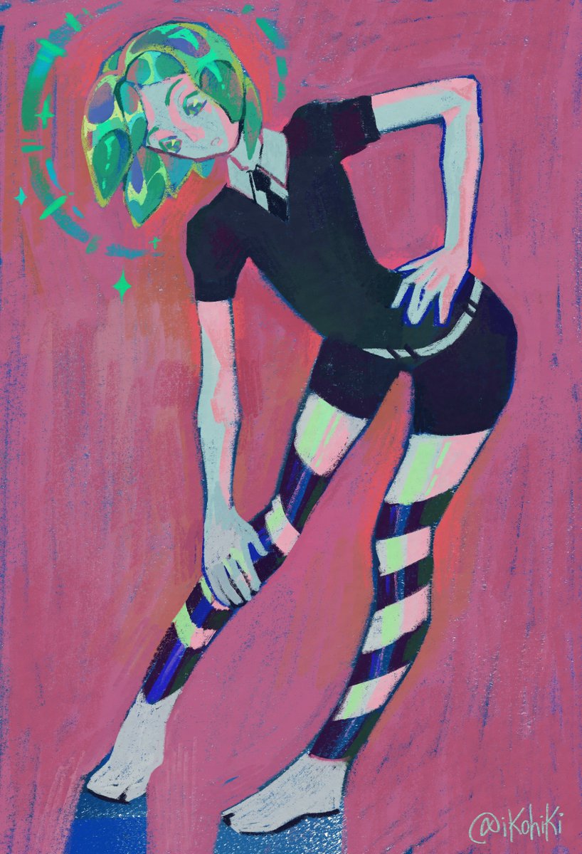 ikohiki's tweet photo. pastels style https://t.co/oq8e3K4efb