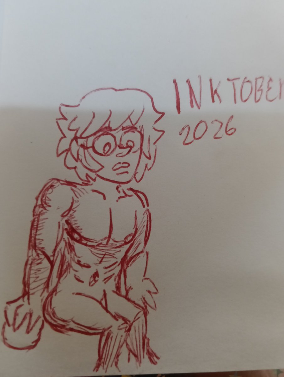 adrianakarinape's tweet photo. #Inktober #Inktober2026 #Inktoberday1 #Inktoberdia1 #BenjaminGrof https://t.co/P8isefT3HU