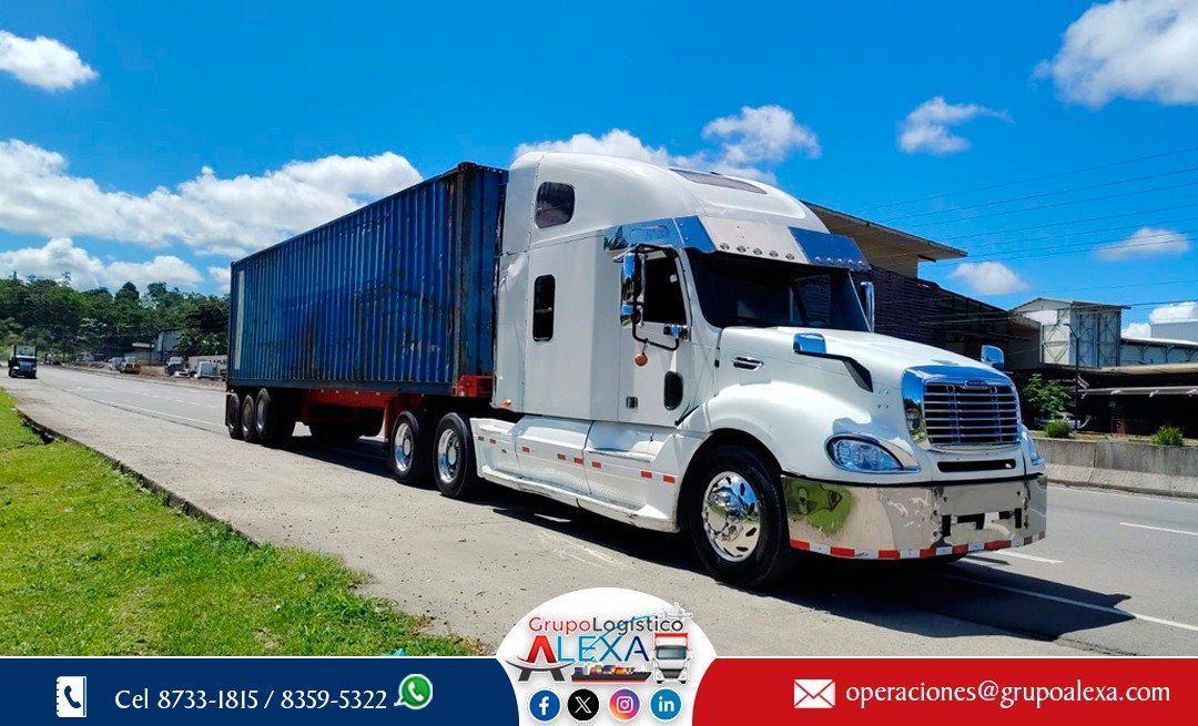 AlexaGrupo's tweet photo. Su carga no necesita promesas. Necesita resultados.
En Grupo Alexa ponemos experiencia, compromiso y capacidad detrás de cada viaje. Transporte que responde cuando su empresa lo necesita.

Buenos días, somos #GrupoLogísticoAlexa , transporte en todo Costa Rica 🇨🇷 y Centroamérica! https://t.co/oIII3FWNL2