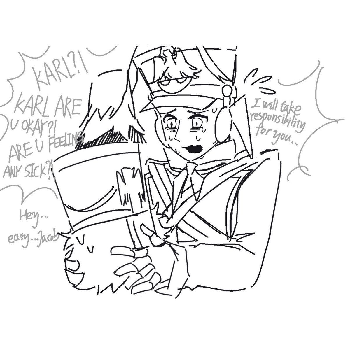 He4rtBre4k3r101's tweet photo. LOID Hottea mentioned
I don’t know what I drew, easy on me pllllls 😭😭😭 https://t.co/44SGsFDZZ9