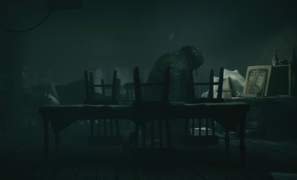 brainiac1232's tweet photo. The sheer number of pictures and items related to the Maw feels like its no Easter egg. Its almost as if the Shores were a temporarily stay for Residents waiting for the ship able to travel to the Maw. It looks to have been a bustling place, but now its dead. #LittleNightmares https://t.co/4j2piYzIac