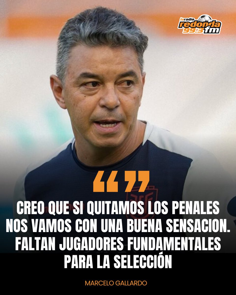 RedondaTv's tweet photo. 🇪🇨🗣️ ¡GALLARDO HABLÓ TRAS LA DERROTA ANTE JAPÓN!
Marcelo Gallardo analizó el empate 0-0 y la caída en penales de La Tri en la Copa Kirin.
💬 “El equipo respondió bien”.
#latri #ecuador #gallardo #japon #copakirin https://t.co/3ZNbKv9aV6
